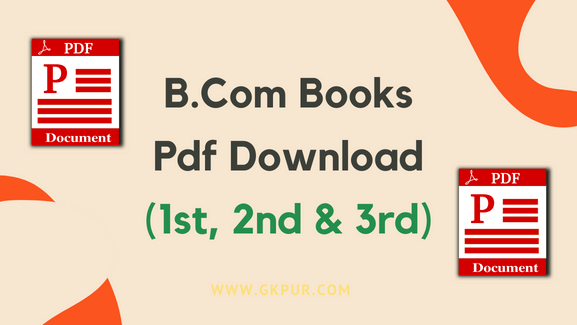 B.Com Books Pdf Download